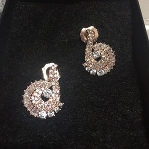 14K rose gold plated Earrings